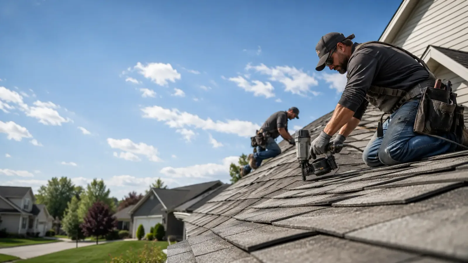 Storm Damage Roof Repair in Fairview, IL near me